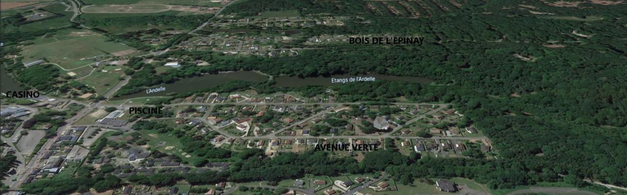 Gite Des 2 Chenes Entre Avenue Verte, Lacs, Piscine Et Casino Forges-les-Eaux Luaran gambar